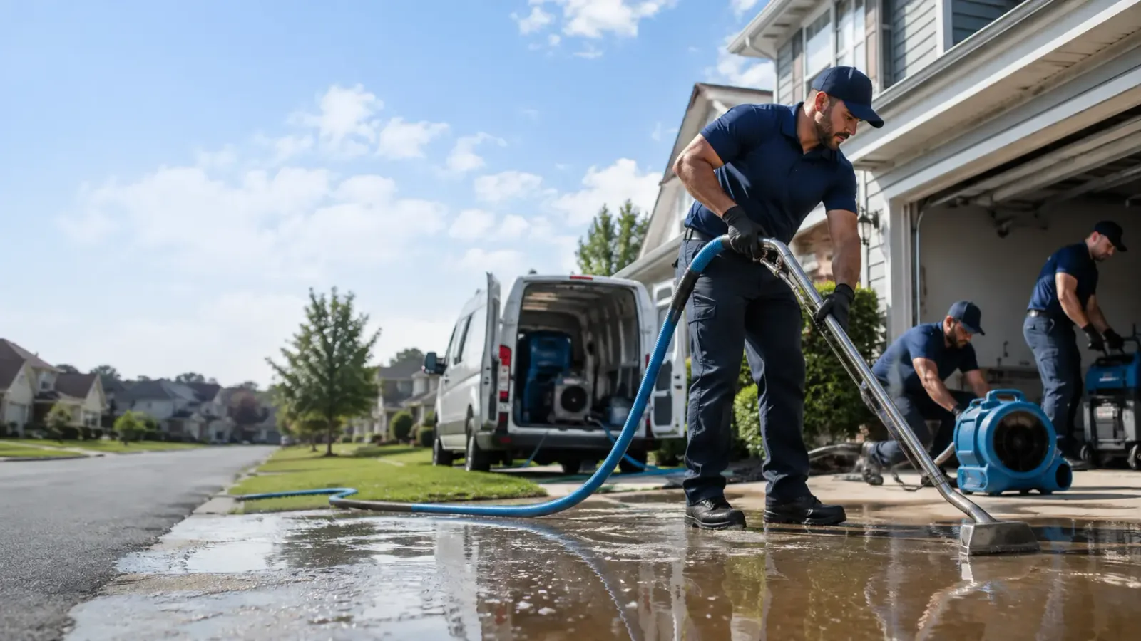 Basement Water Removal in Ferndale, MI